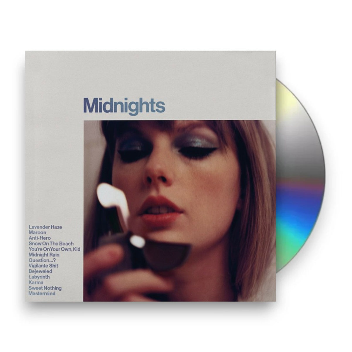 Packshot: Taylor Swift – Midnights (Moonstone Blue Edition CD) CD | Relix