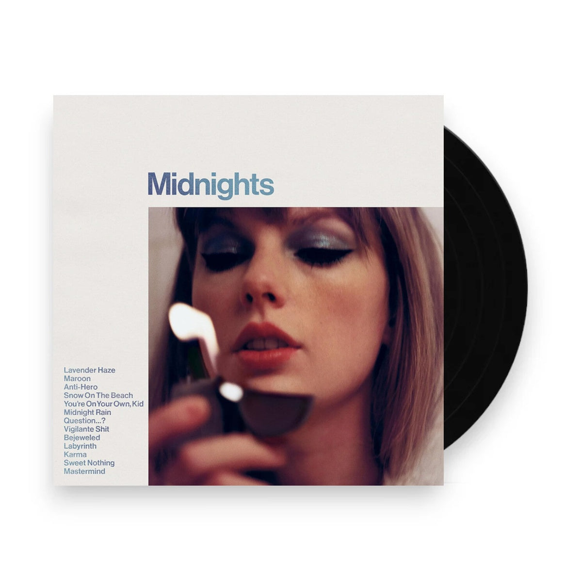 Packshot: Taylor Swift – Midnights (Moonstone Blue Edition LP Vinyl) Vinyl LP | Relix