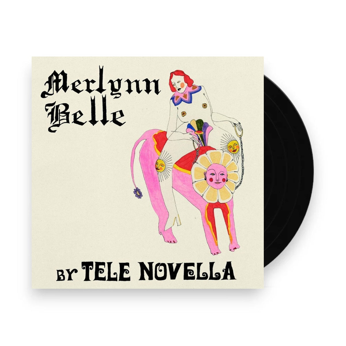 Packshot: Tele Novella – Merlynn Belle - Cobalt Blue (Blue, Colored LP Vinyl) Vinyl LP | Relix