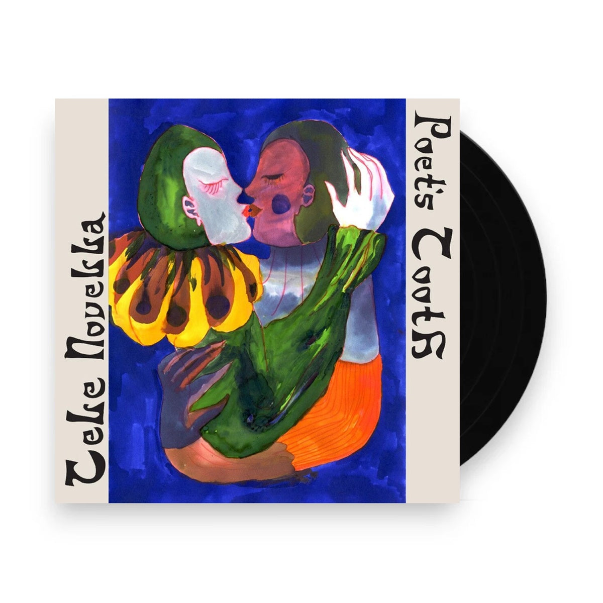 Packshot: Tele Novella – Poet's Tooth - Amphibian Green (Colored, Grn LP Vinyl) Vinyl LP | Relix