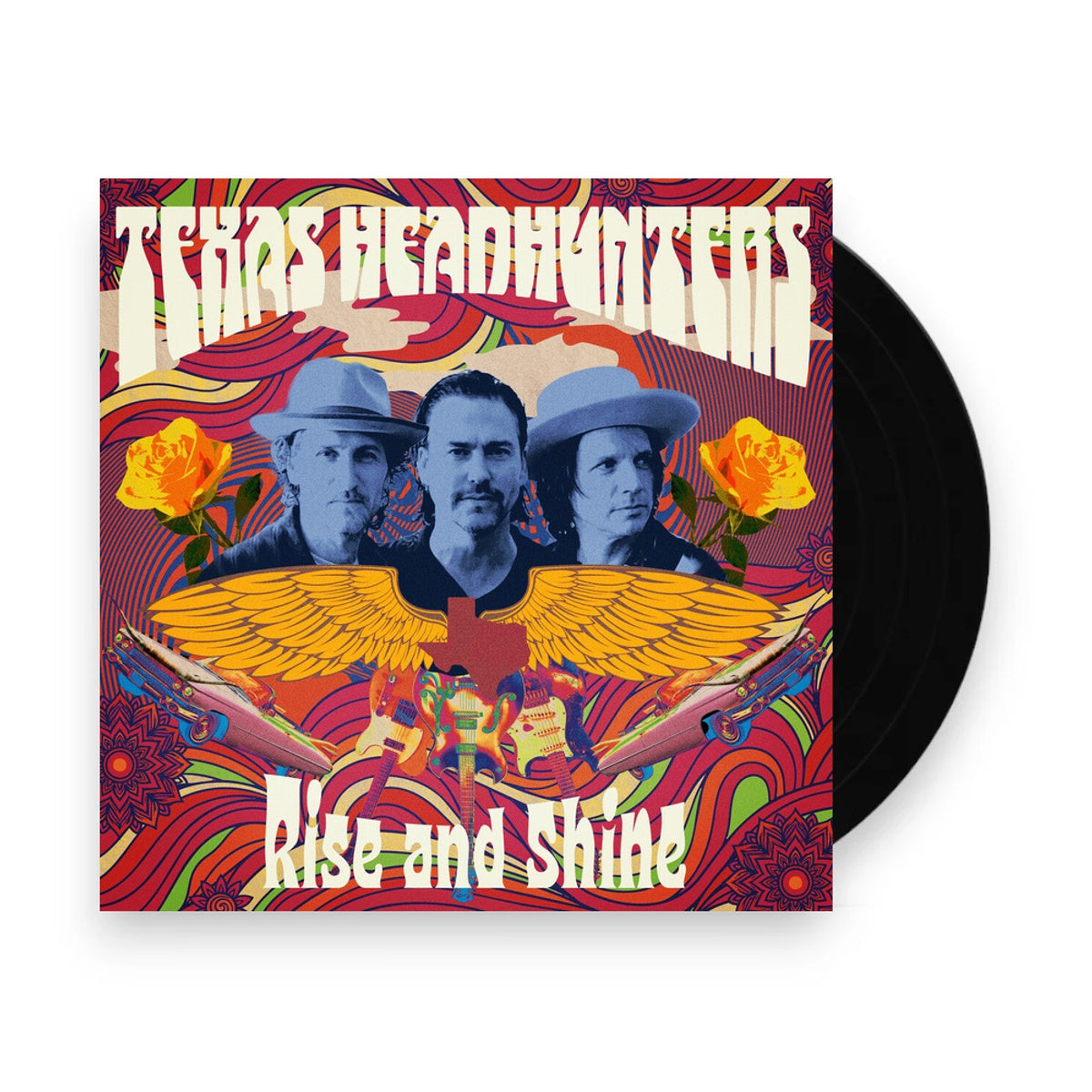 Packshot: Texas Headhunters – Rise And Shine (LP Vinyl) Vinyl LP | Relix
