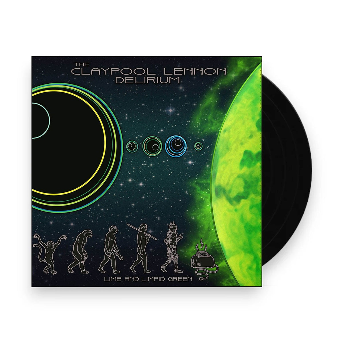 Packshot: The Claypool Lennon Delirium – Lime And Limpid Green (12" Vinyl) Vinyl LP | Relix