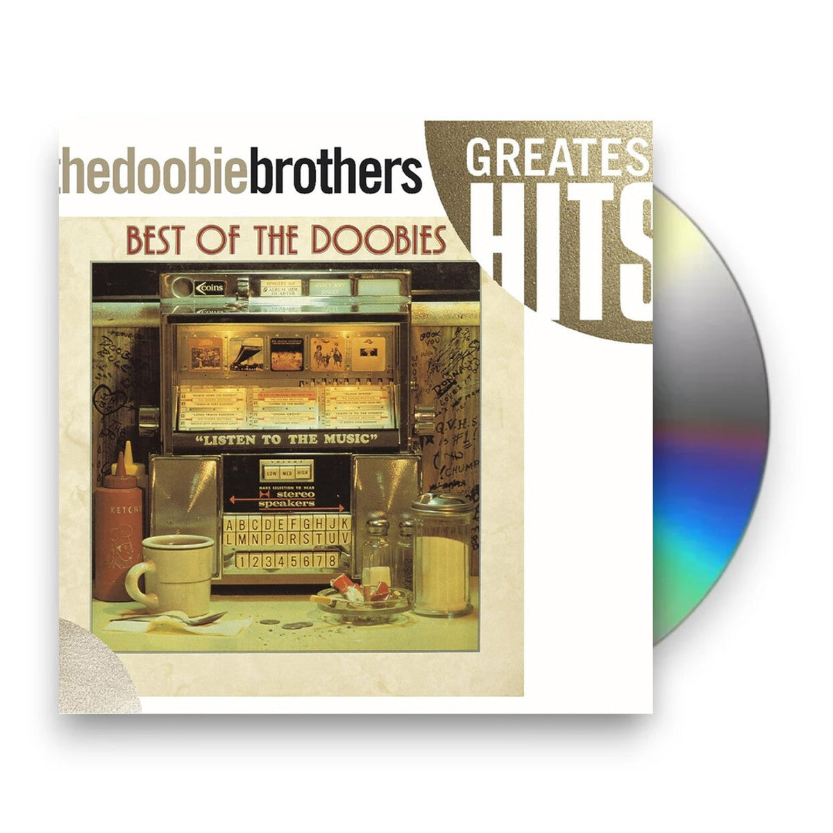 Packshot: The Doobie Brothers – The Best Of The Doobies CD | Relix