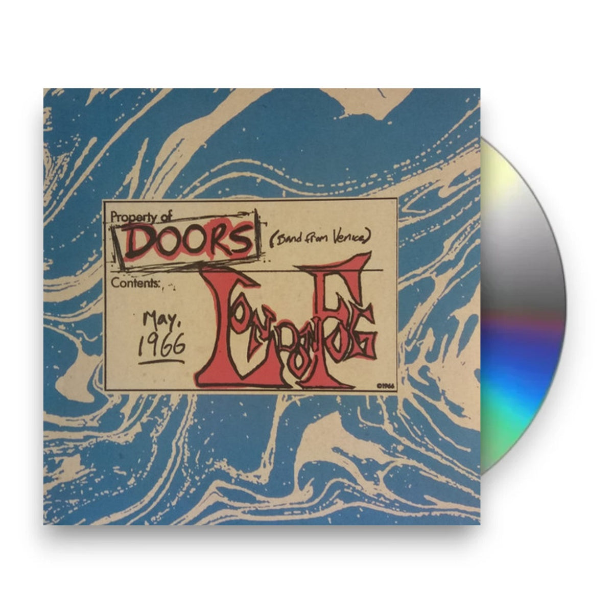 Packshot: The Doors – London Fog 1966 CD | Relix