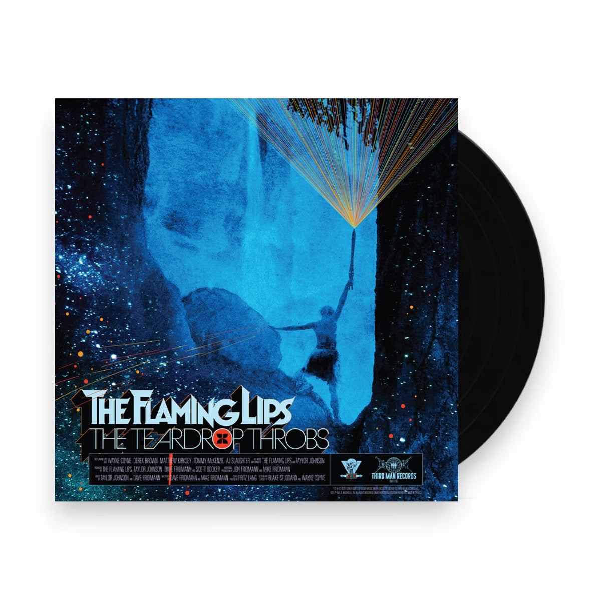 Packshot: The Flaming Lips – The Teardrop Throbs (Black LP Vinyl) Vinyl LP | Relix