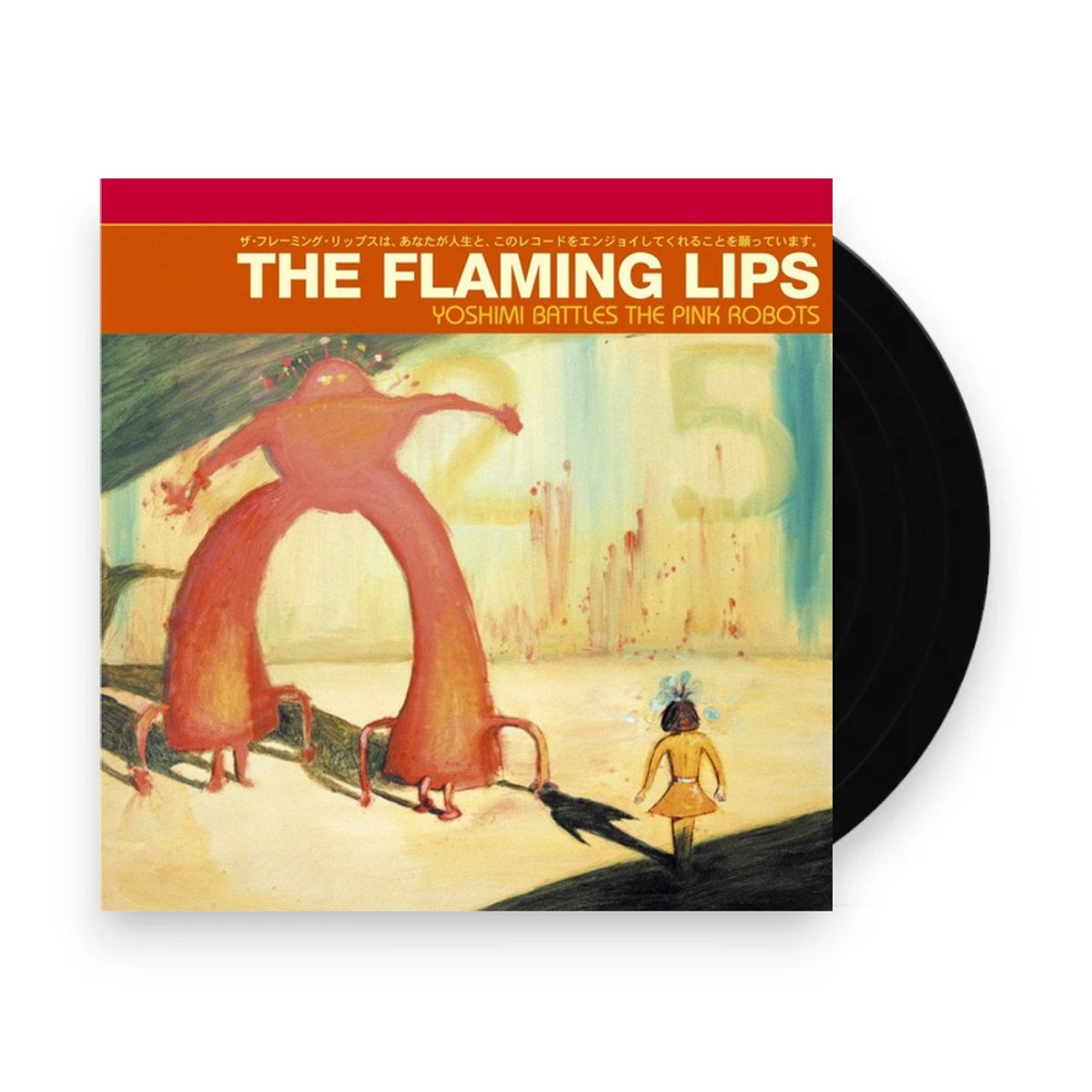 Packshot: The Flaming Lips – Yoshimi Battles the Pink Robots (LP Vinyl) Vinyl LP | Relix