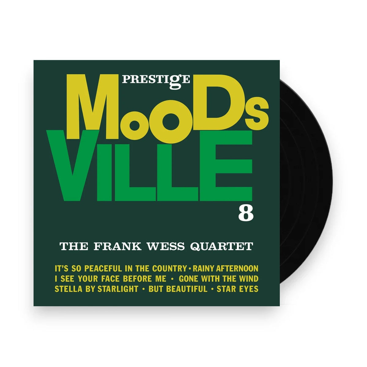 Packshot: The Frank Wess Quartet – Moodsville, Volume 8 - Moodsville Acoustic Sounds Series (180g Black - Stoughton tip-on jacket and OBI LP Vinyl) Vinyl LP | Relix