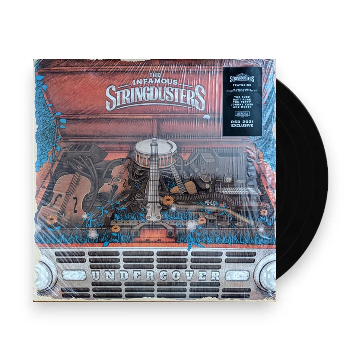 Packshot: The Infamous Stringdusters – Undercover (RSD Drops 2021 LP Vinyl) Vinyl LP | Relix