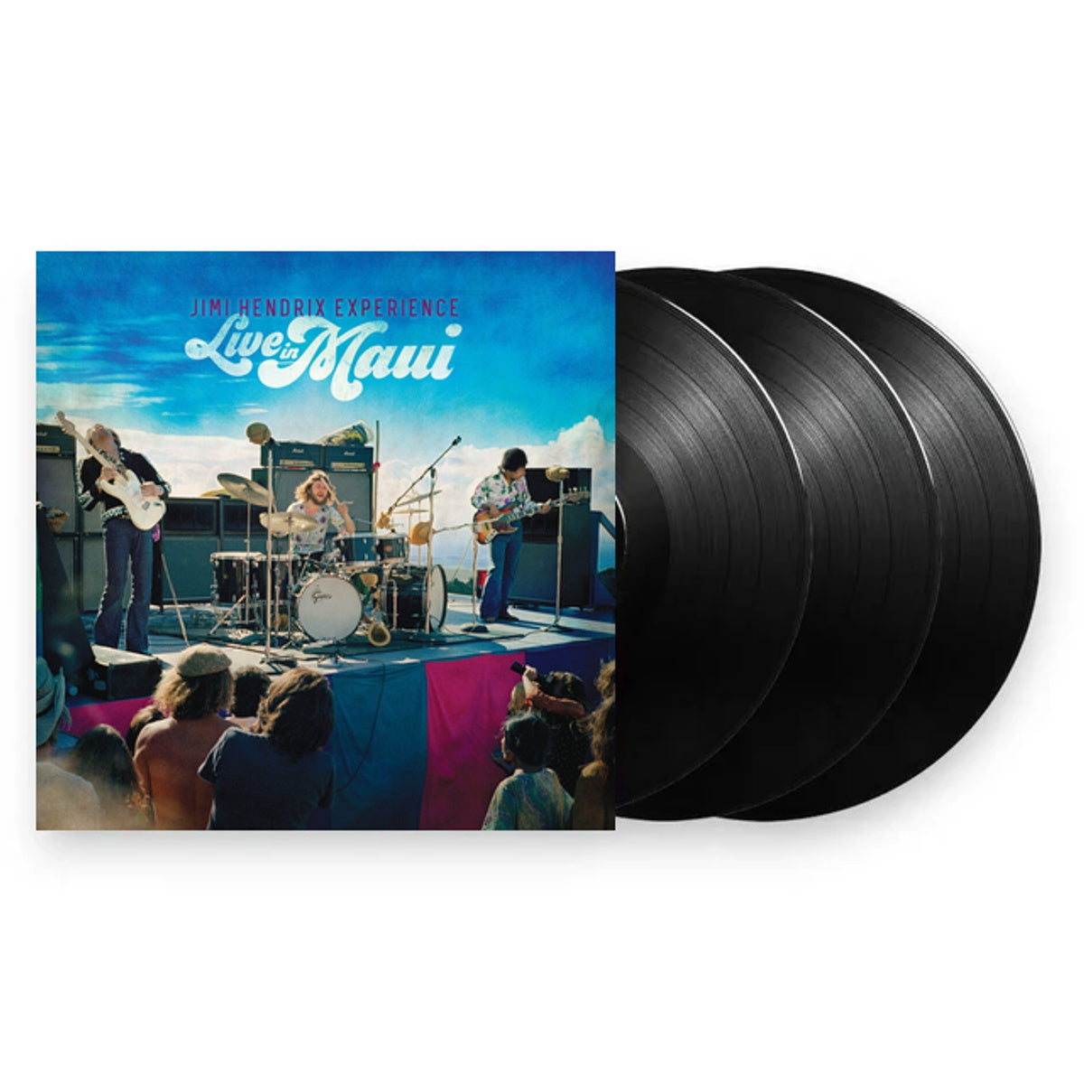Packshot: The Jimi Hendrix Experience – Live In Maui (3LP/Blu-ray) Vinyl LP | Relix