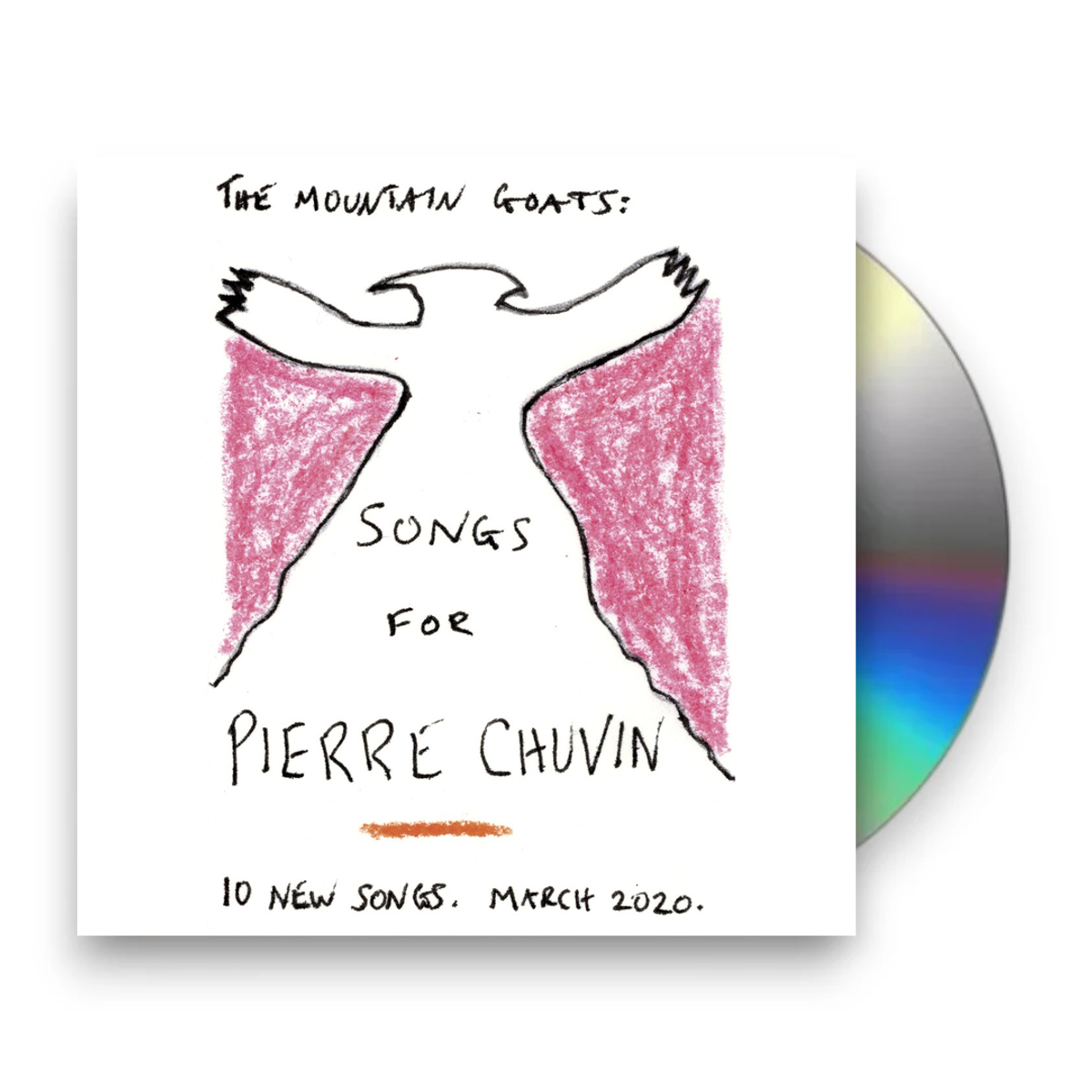 Packshot: The Mountain Goats – Songs For Pierre Chuvin CD | Relix