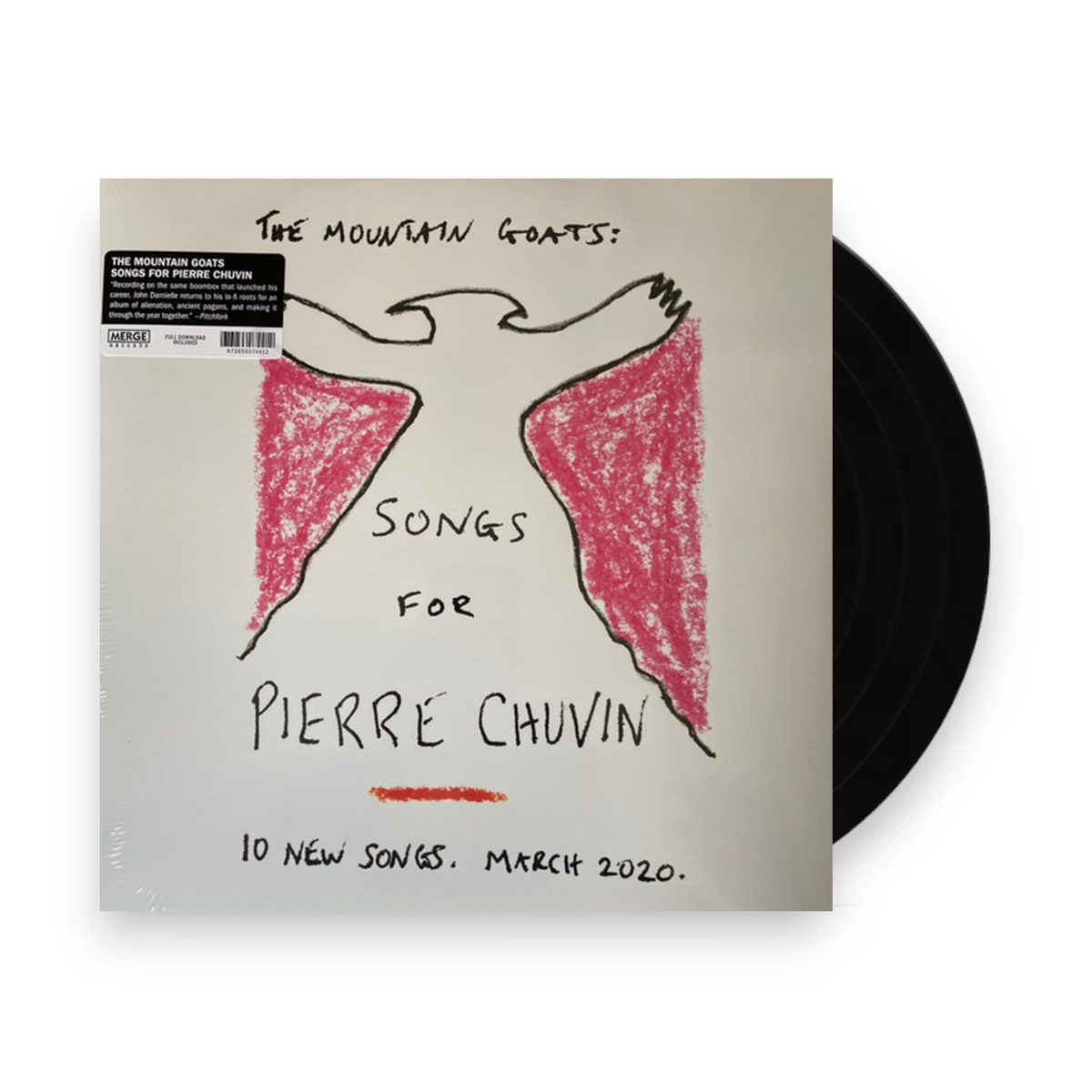 Packshot: The Mountain Goats – Songs for Pierre Chuvin Vinyl LP | Relix