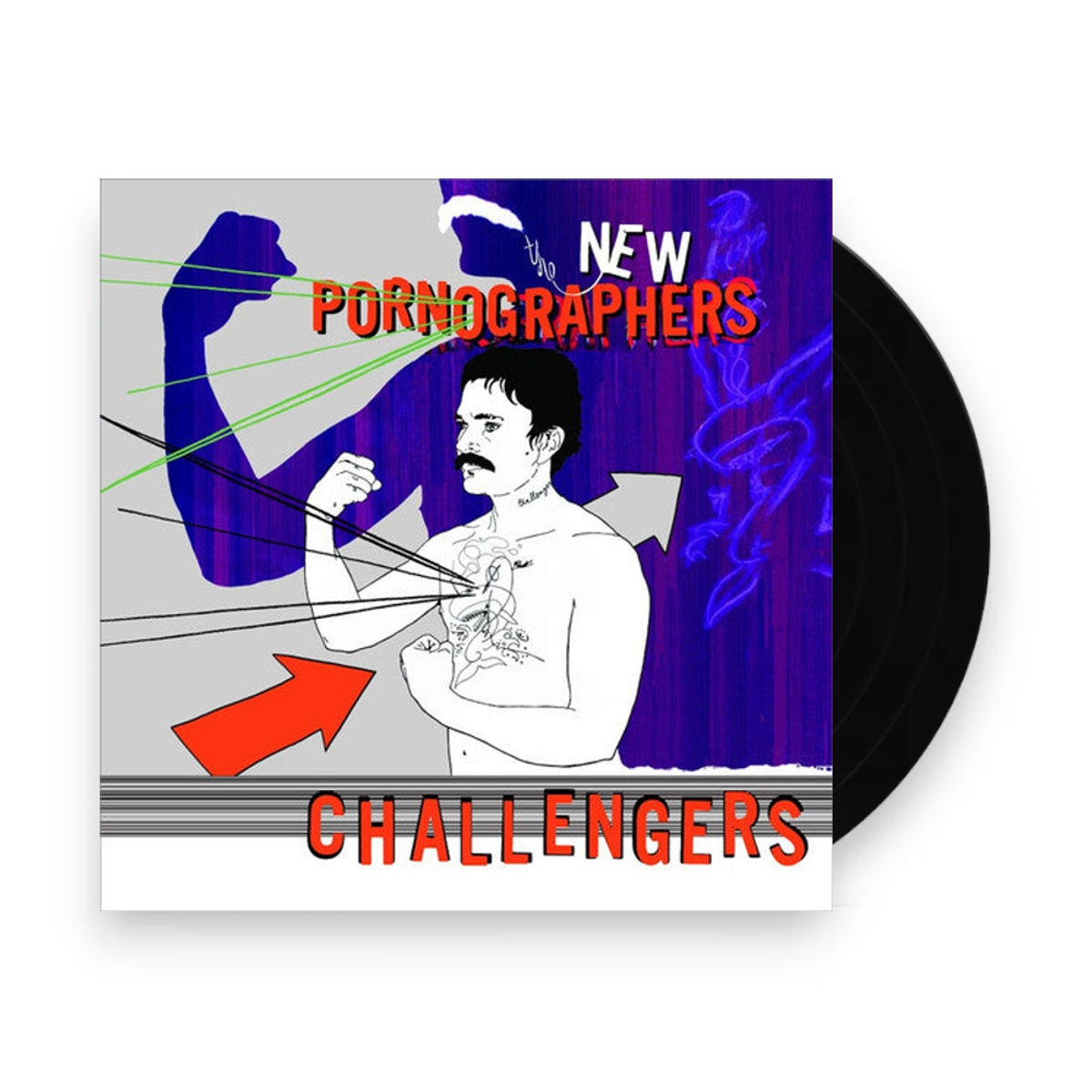 Packshot: The New Pornographers – Challengers Vinyl LP | Relix