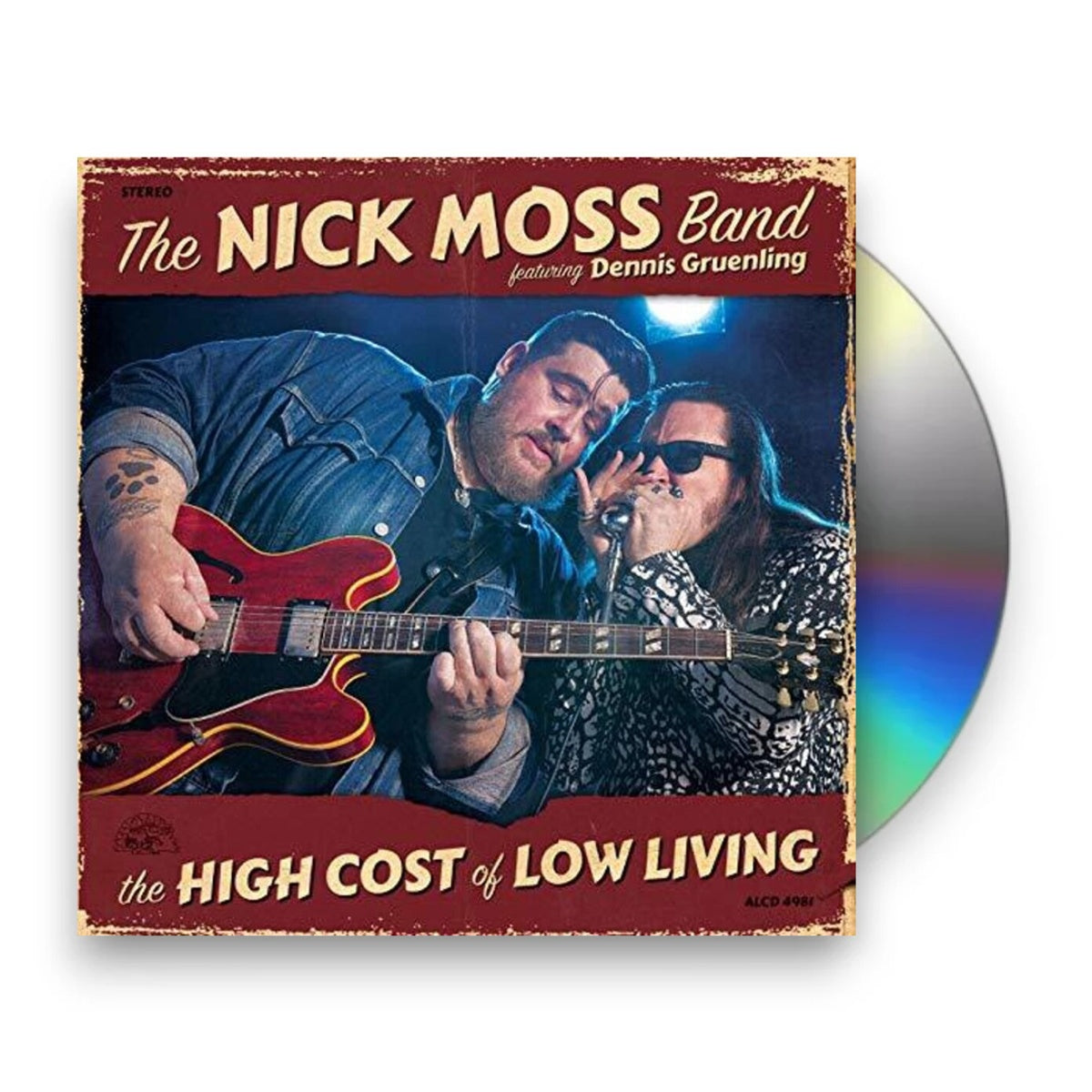 Packshot: The Nick Moss Band – High Cost Of Low Living CD | Relix