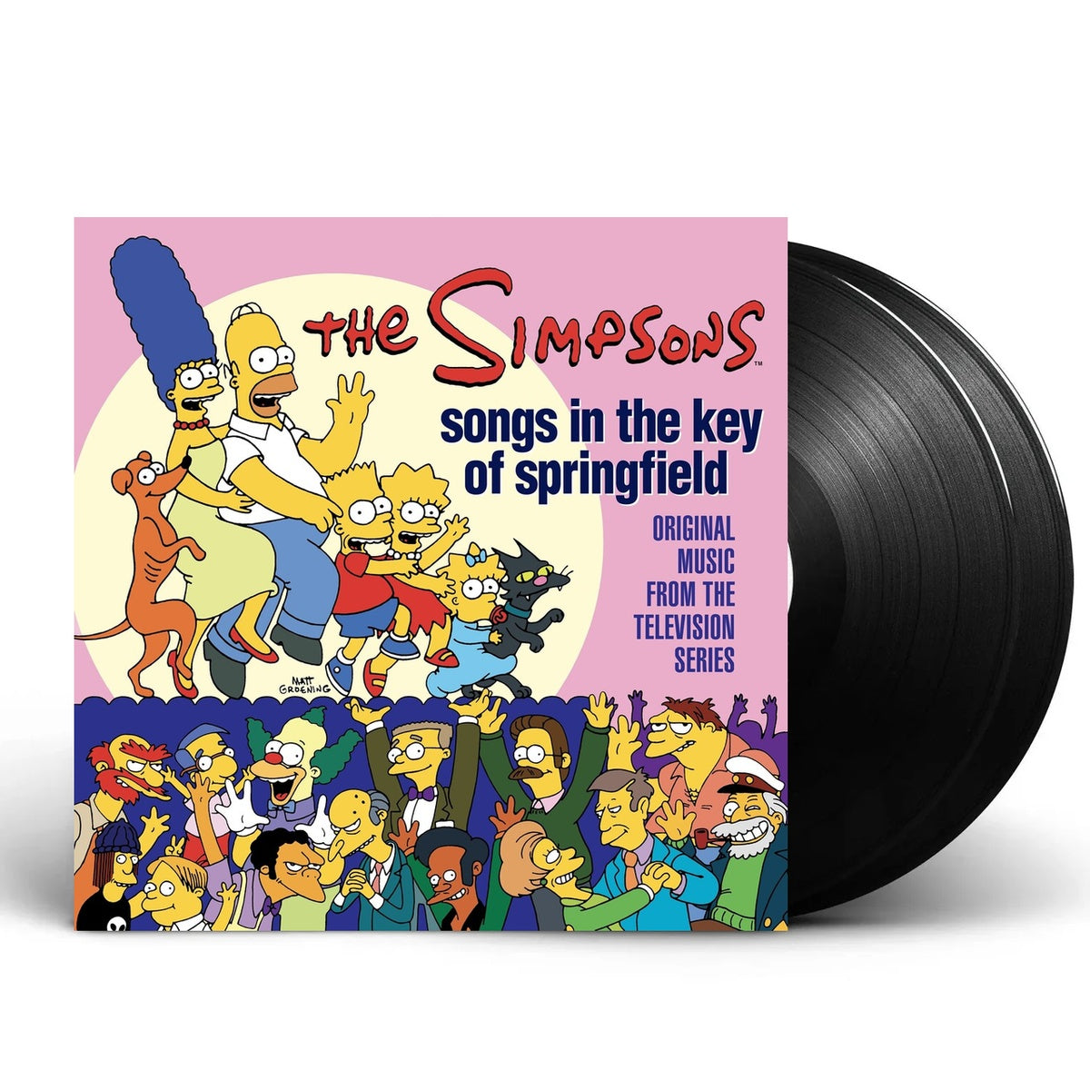 Packshot: The Simpsons – Songs in the Key of Springfield (Original Music from the Television Series, Deluxe LP Vinyl) Vinyl LP | Relix