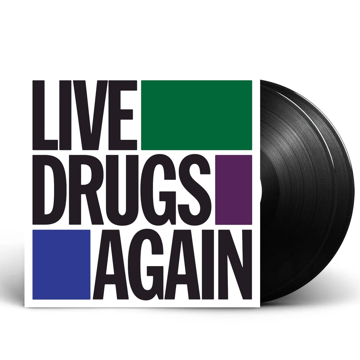 Packshot: The War On Drugs – Live Drugs Again Vinyl LP | Relix