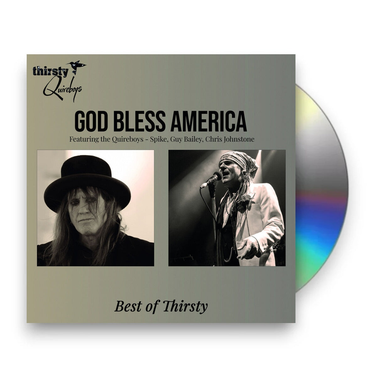 Packshot: Thirsty Quireboys – God Bless America: Best Of Thirsty CD | Relix