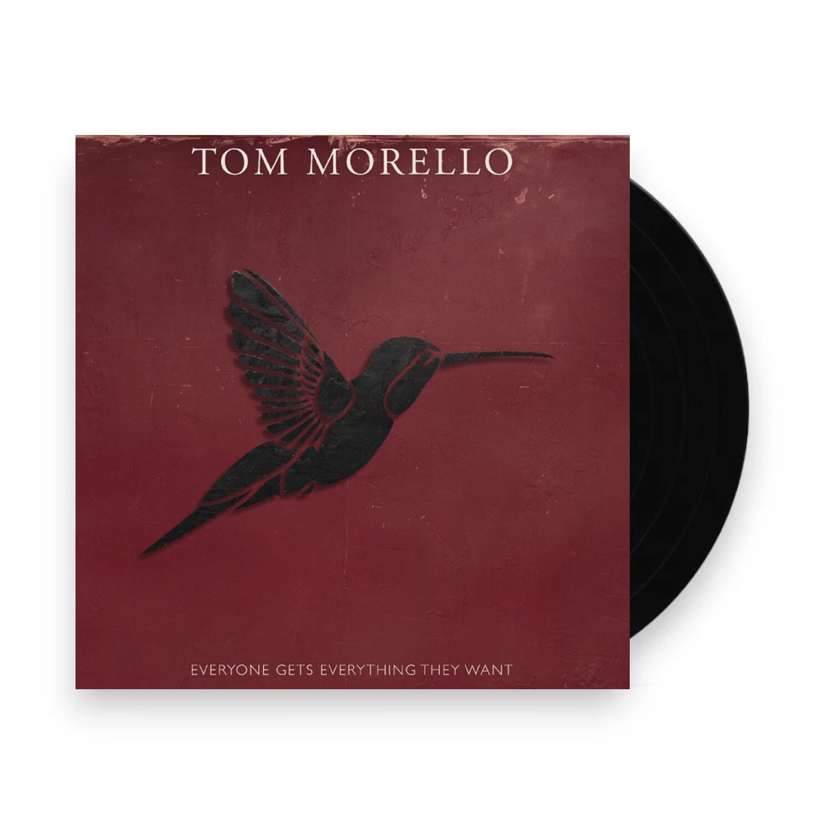 Packshot: Tom Morello – Everyone Gets Everything They Want (Rebel Swirl LP Vinyl) Vinyl LP | Relix