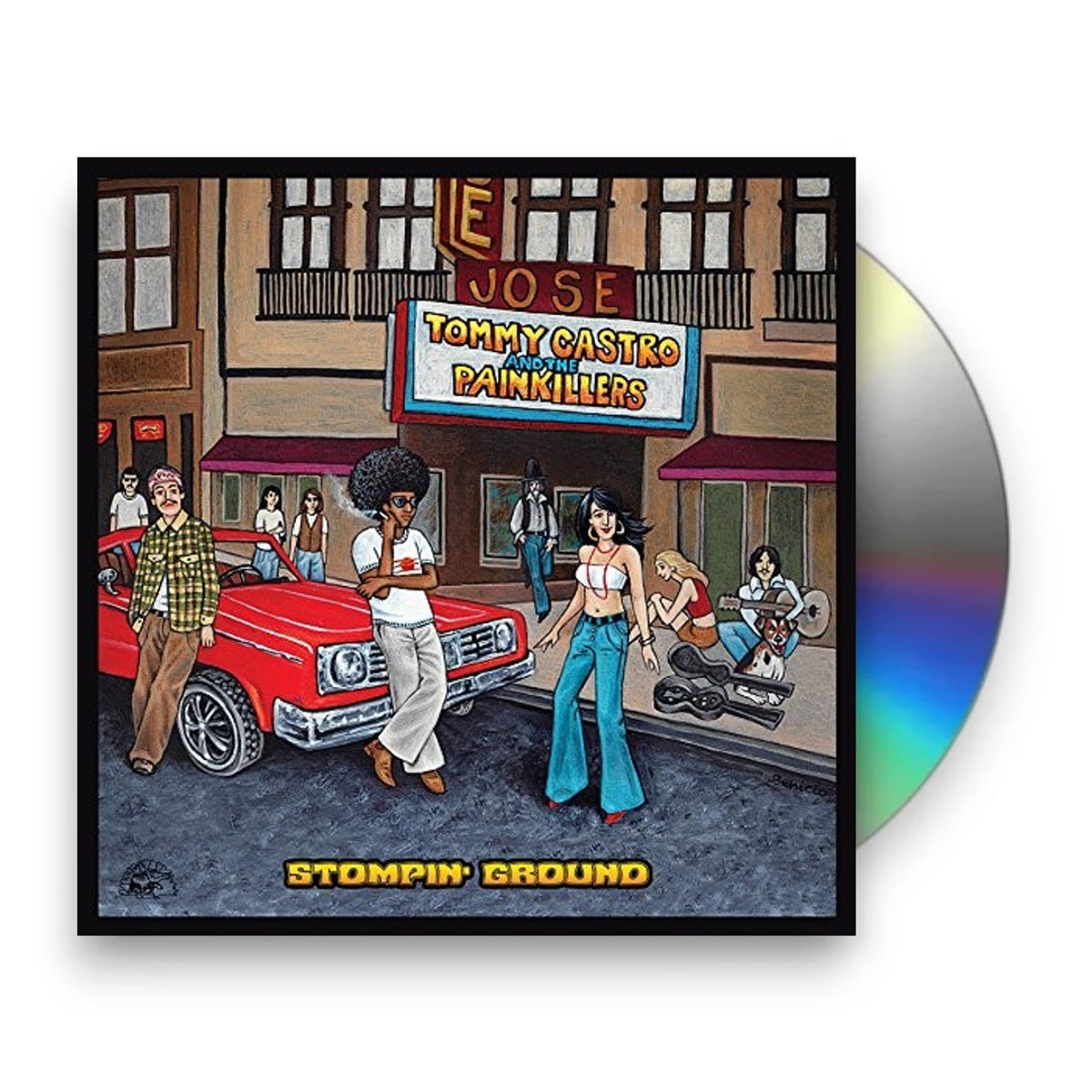 Packshot: Tommy Castro – Stompin' Ground CD | Relix