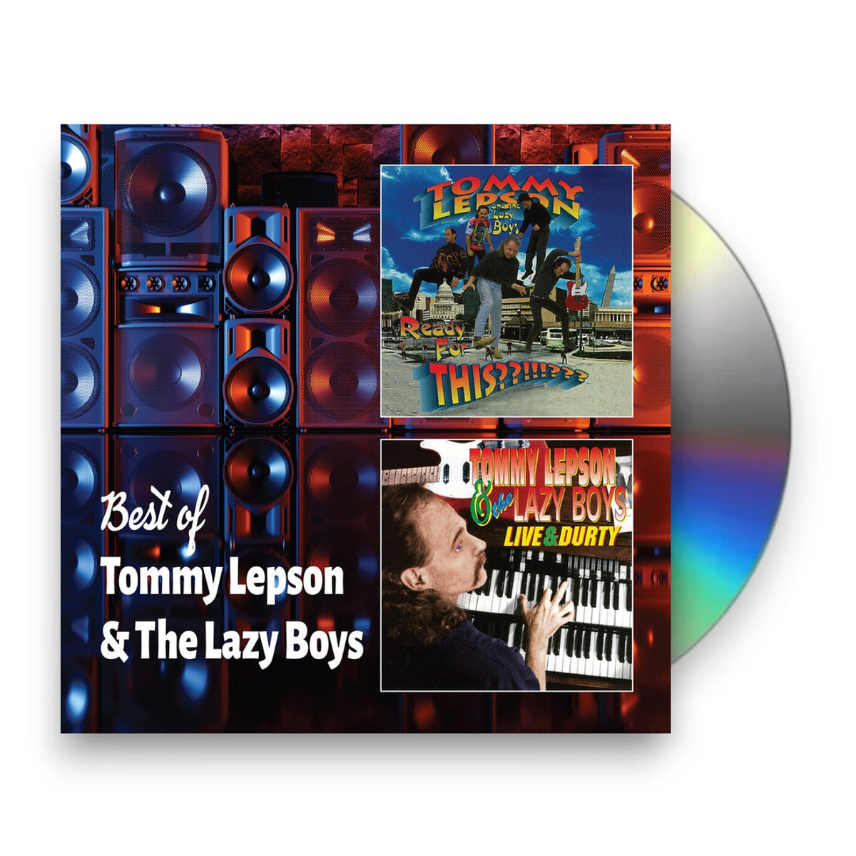 Packshot: Tommy & the Lazy Boys Lepson – Best of CD | Relix