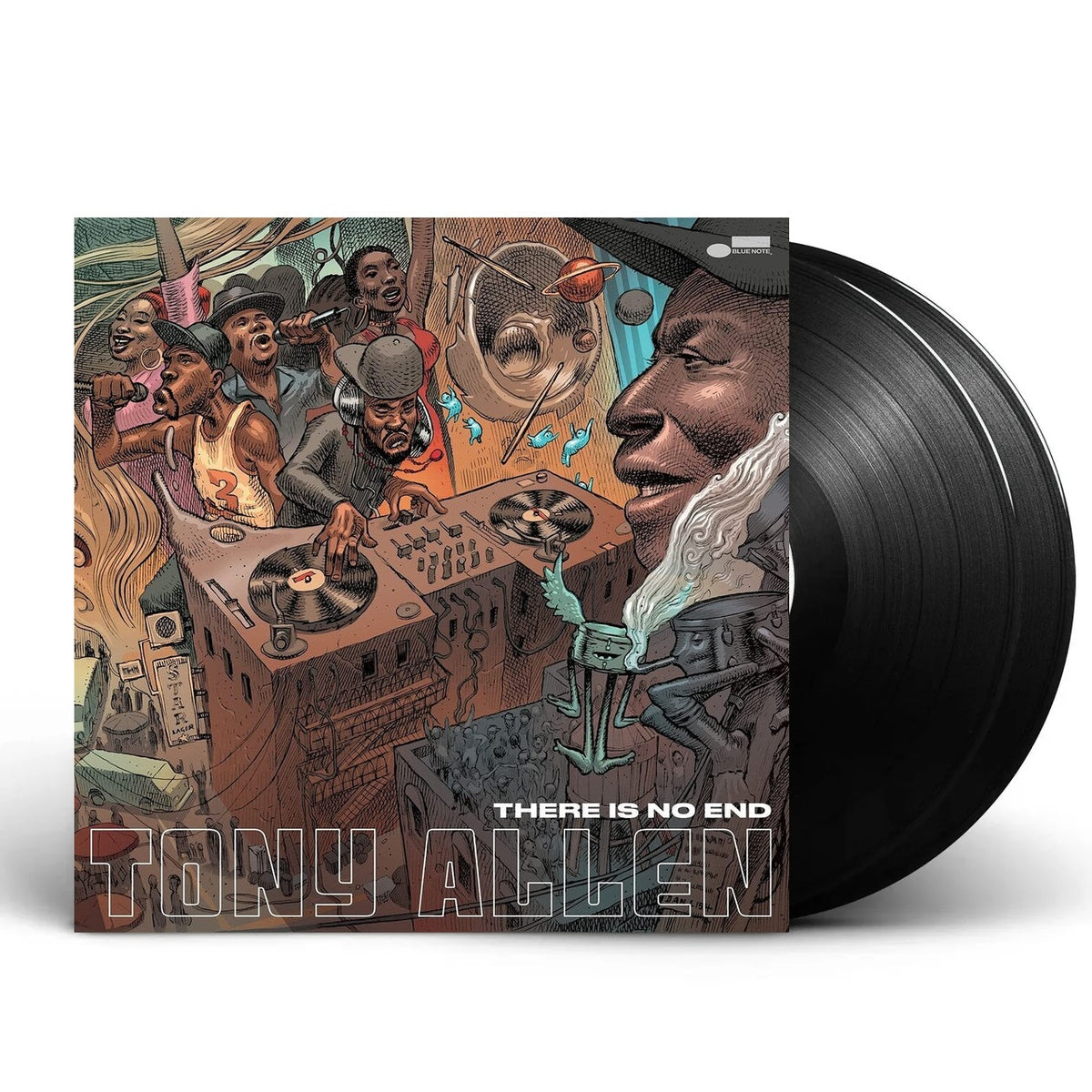Packshot: Tony Allen – There Is No End (2-LP Vinyl) Vinyl LP | Relix