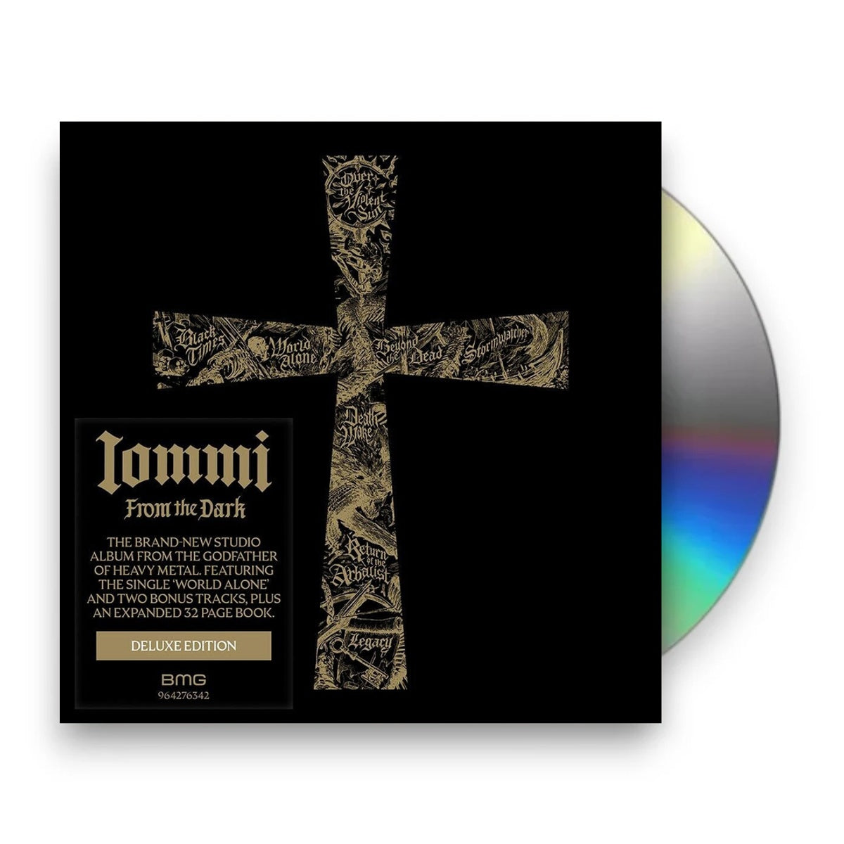 Packshot: Tony Iommi – From The Dark (Deluxe CD Mediabook with Bonus Tracks) CD | Relix