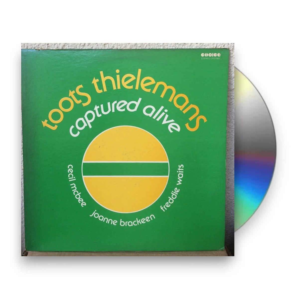Packshot: Toots Thielemans – Captured Alive CD | Relix