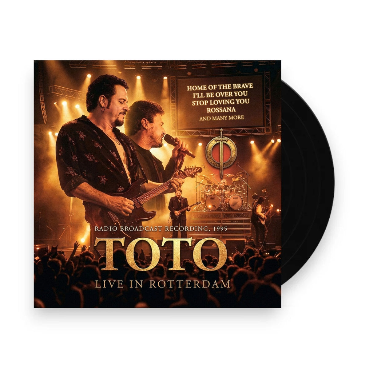 Packshot: Toto – Live In Rotterdam (Yellow LP Vinyl) Vinyl LP | Relix