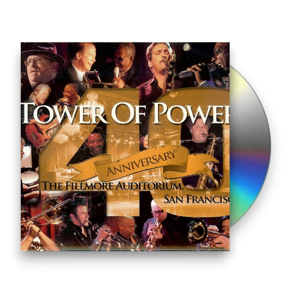Packshot: Tower Of Power – 40th Anniversary CD | Relix