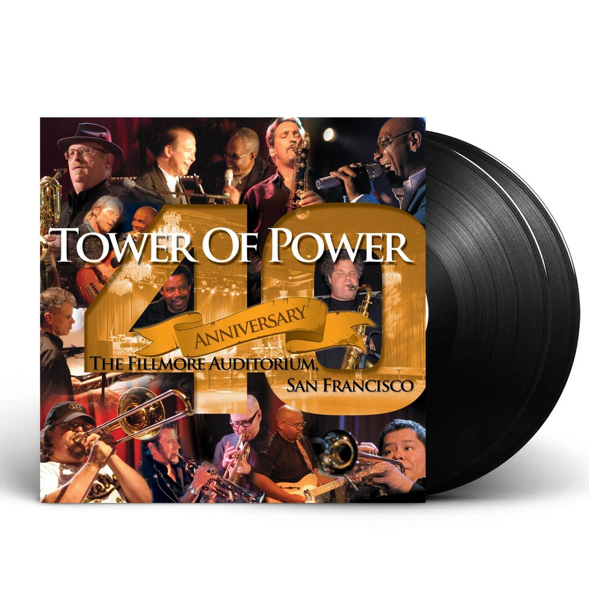 Packshot: Tower Of Power – 40th Anniversary (Live, RSD Black Friday 2022 LP Vinyl) Vinyl LP | Relix