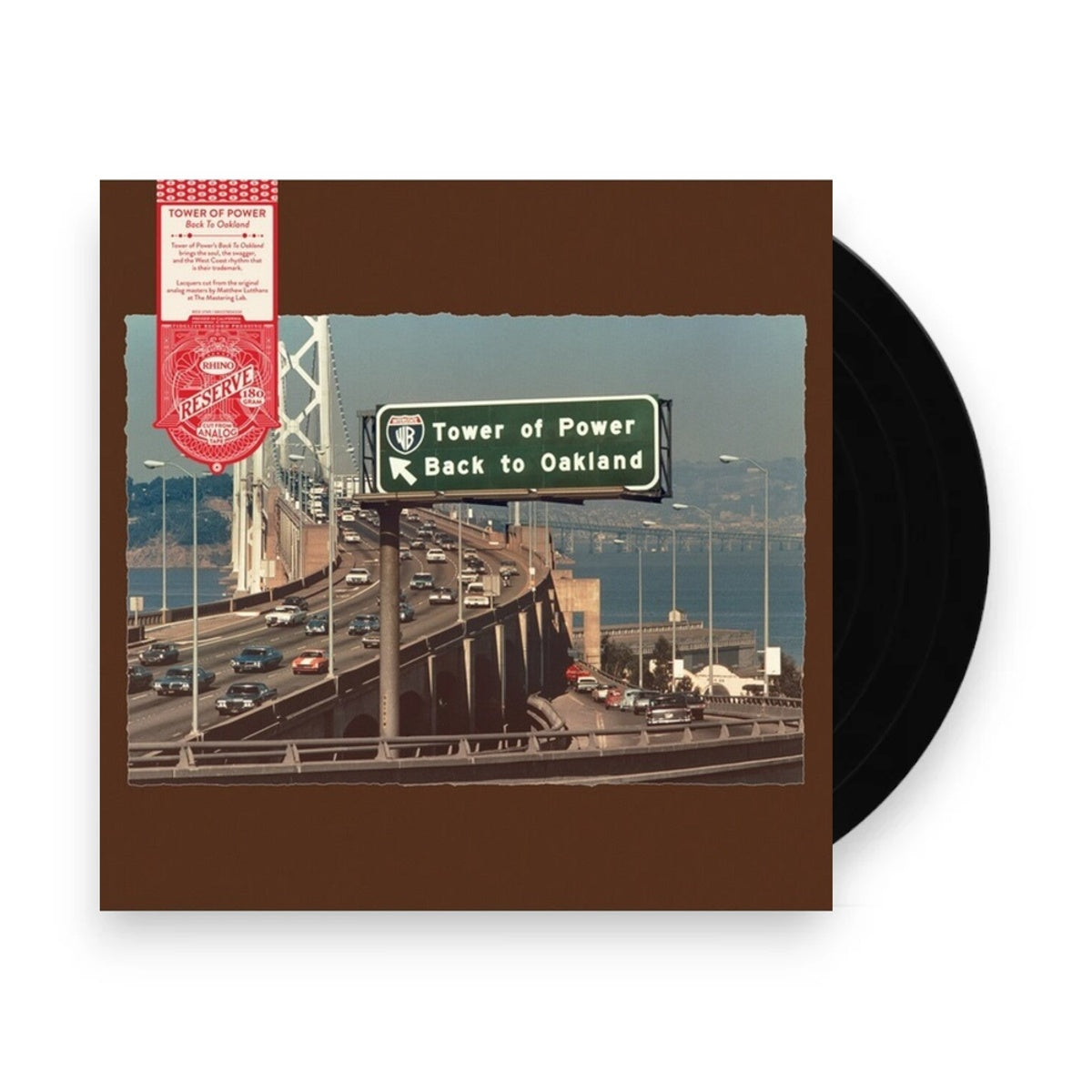 Packshot: Tower Of Power – Back To Oakland (Syeor26, Rhino Reserve, Audiophile LP Vinyl) Vinyl LP | Relix