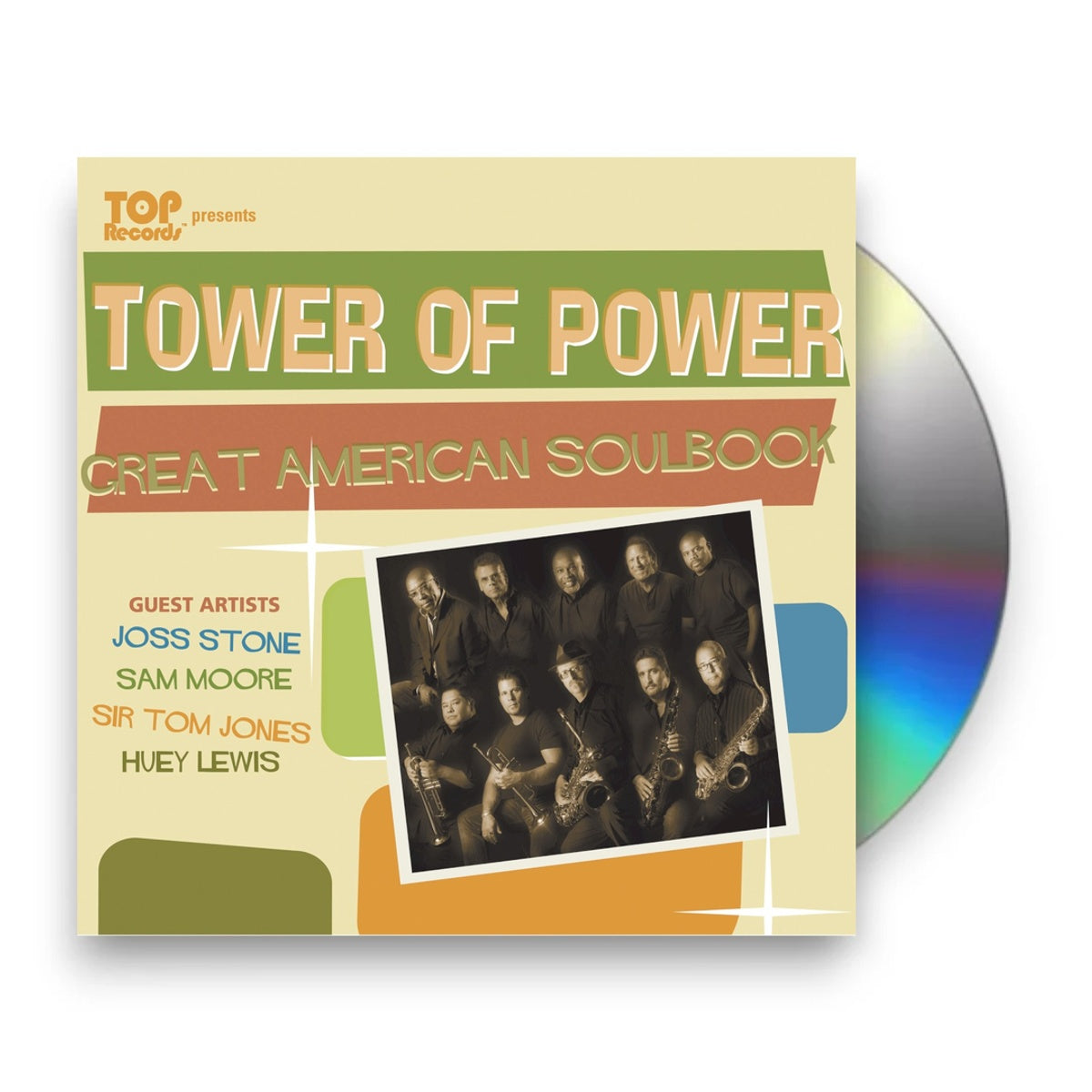 Packshot: Tower Of Power – Great American Soulbook CD | Relix
