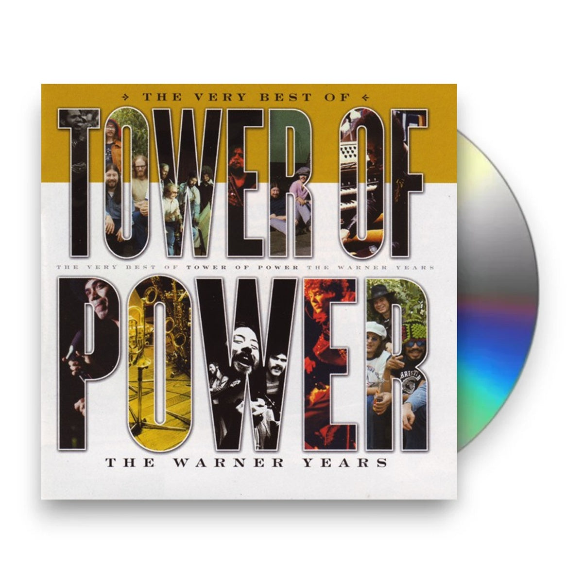 Packshot: Tower Of Power – Very Best of Tower of Power: The Warner Years CD | Relix