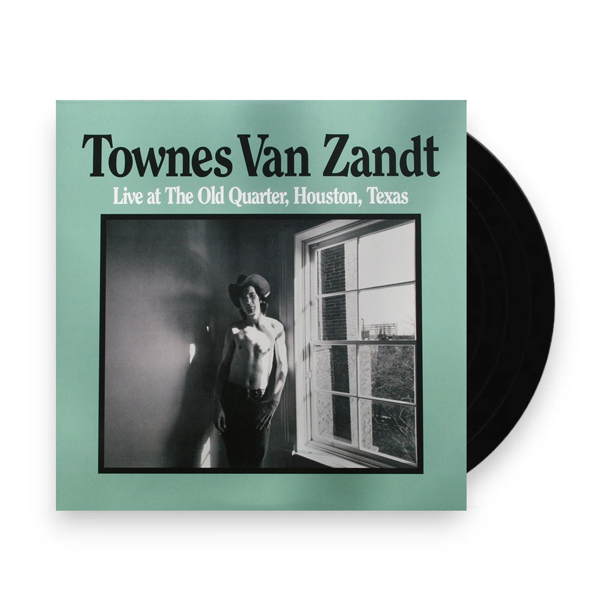 Packshot: Townes Van Zandt – Live at the Old Quarter (2-LP Vinyl) Vinyl LP | Relix
