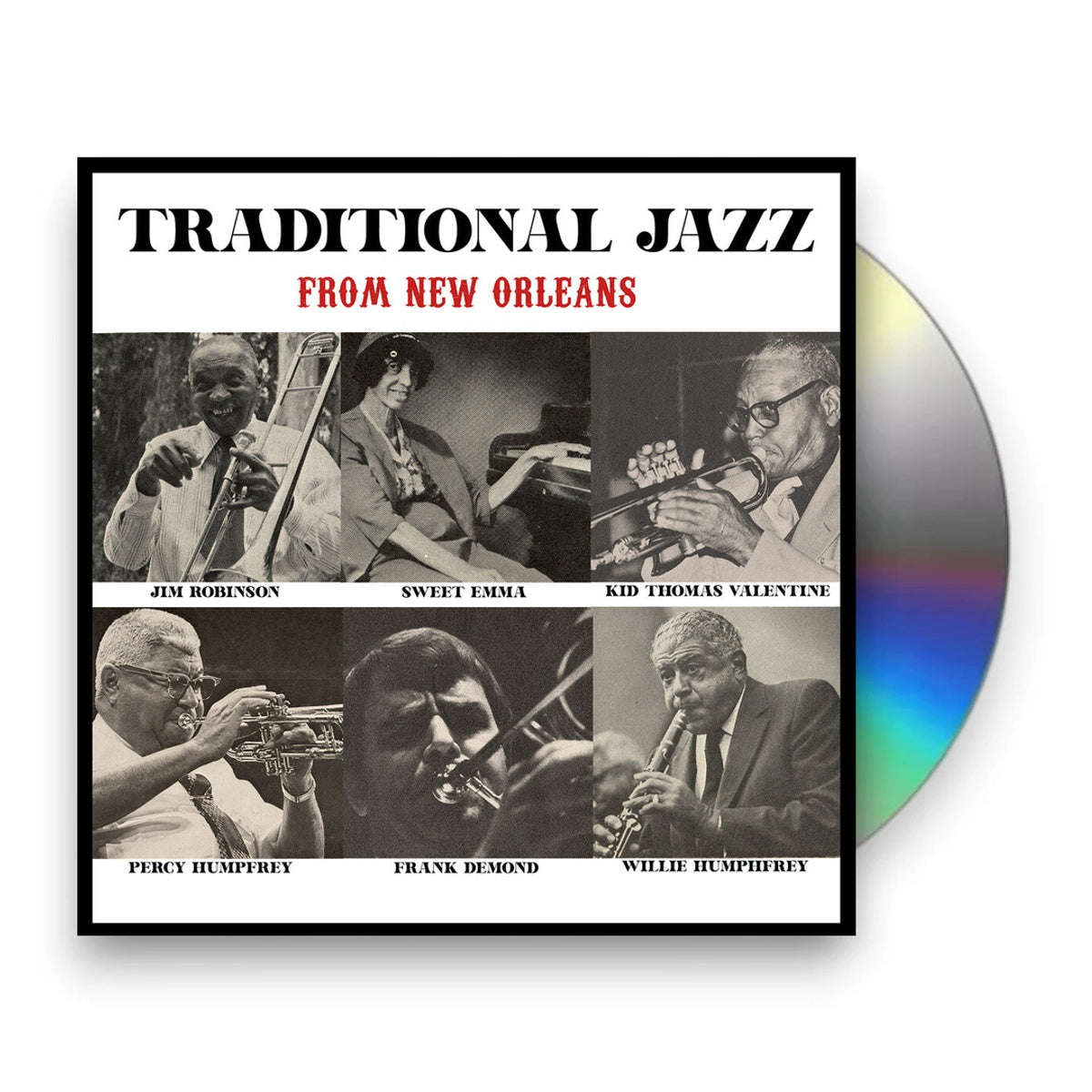 Packshot: Traditional Jazz From New Orleans / Various – Traditional Jazz From New Orleans / Various CD | Relix