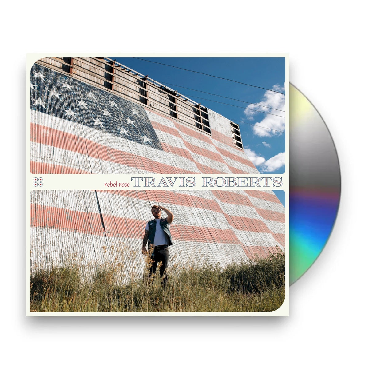 Packshot: Travis Roberts – Rebel Rose CD | Relix