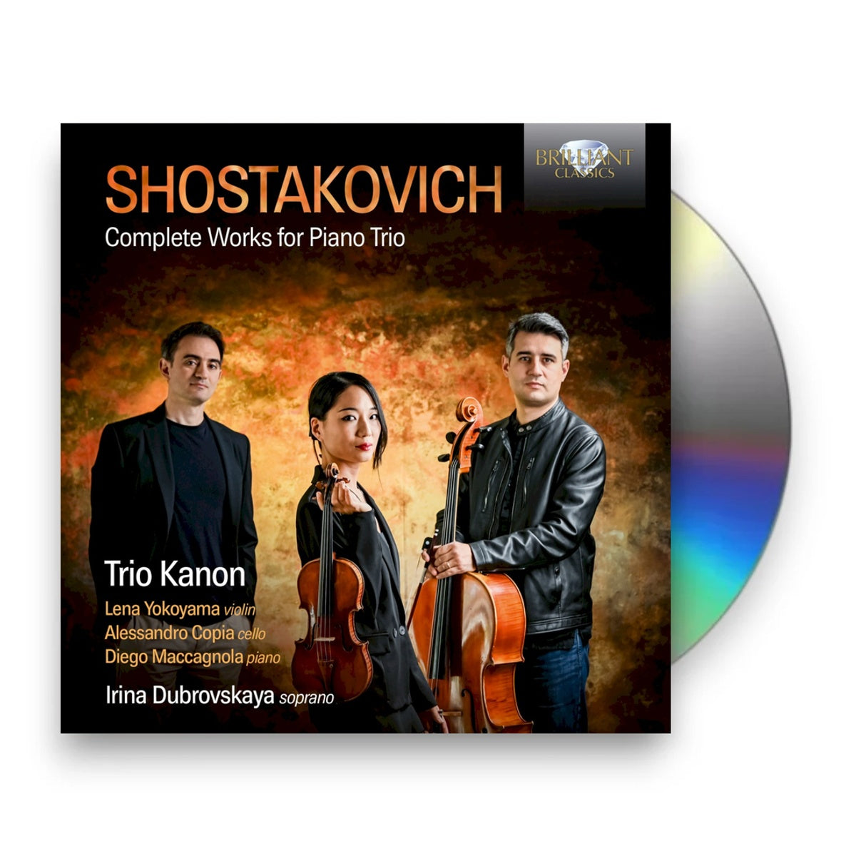 Packshot: Trio Kanon – Shostakovich: Complete Works For Pno Trio CD | Relix
