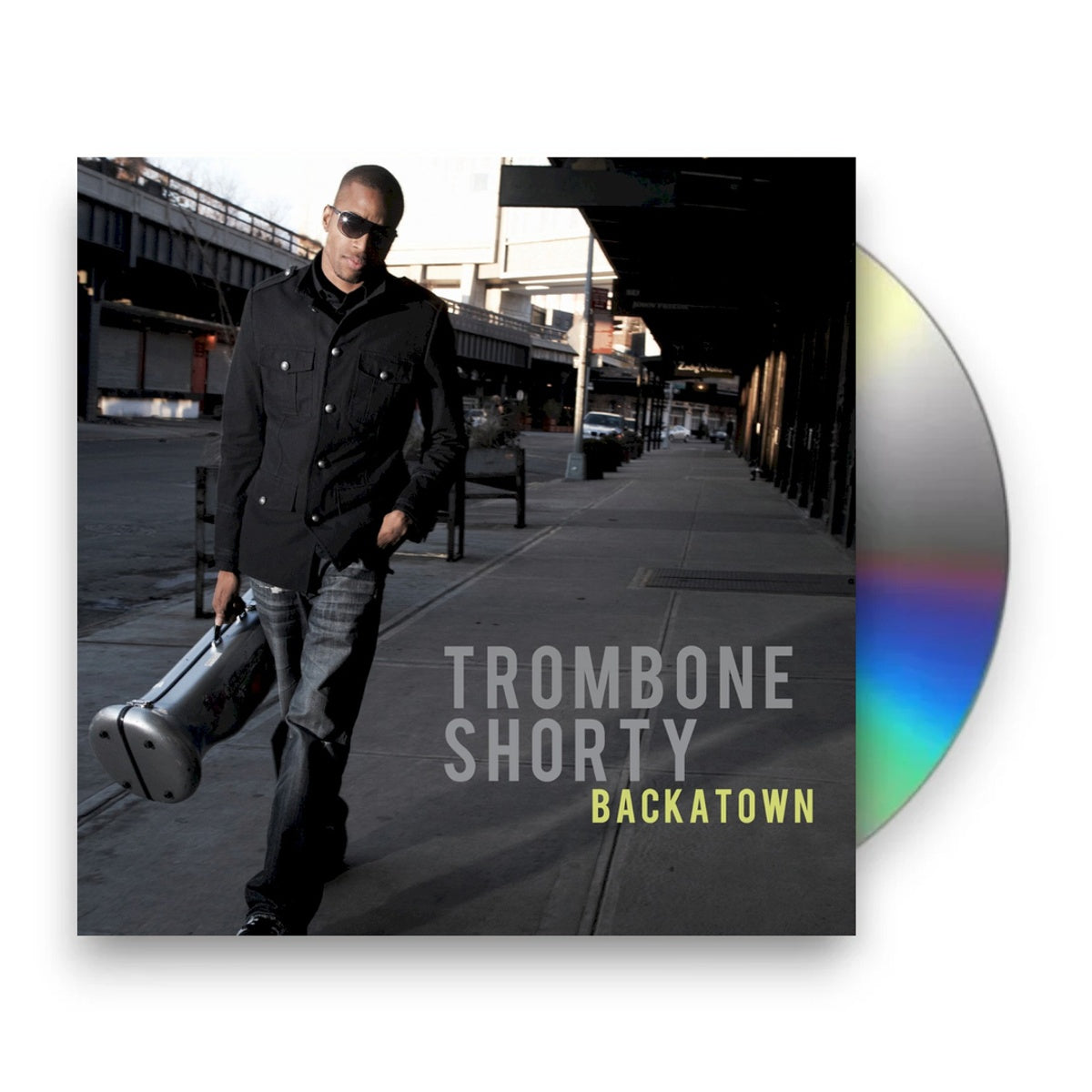 Packshot: Trombone Shorty – Backatown CD | Relix