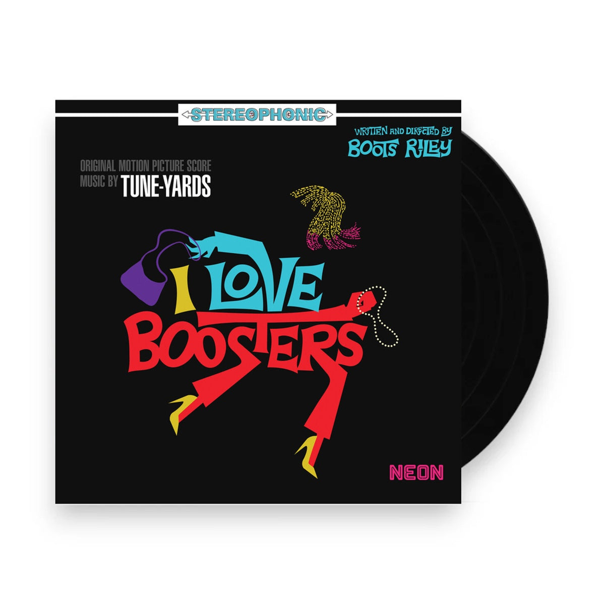 Packshot: Tune – Yards (Colv) (Ltd) (Ofgv) (Pnk) – I Love Boosters / O.S.T. (Colored, Limited Edition, Ofgv, Pnk LP Vinyl) Vinyl LP | Relix
