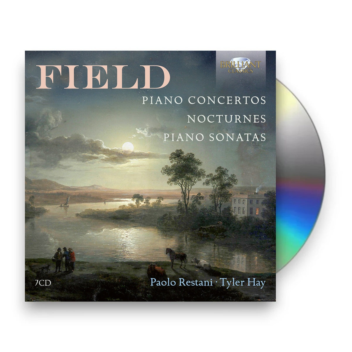 Packshot: Tyler Hay – Field: Pno Concertos Nocturnes Pno Sonata CD | Relix