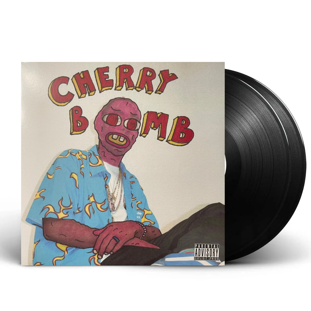 Packshot: Tyler, The Creator – Cherry Bomb (Mask Cover, translucent blue LP Vinyl) Vinyl LP | Relix