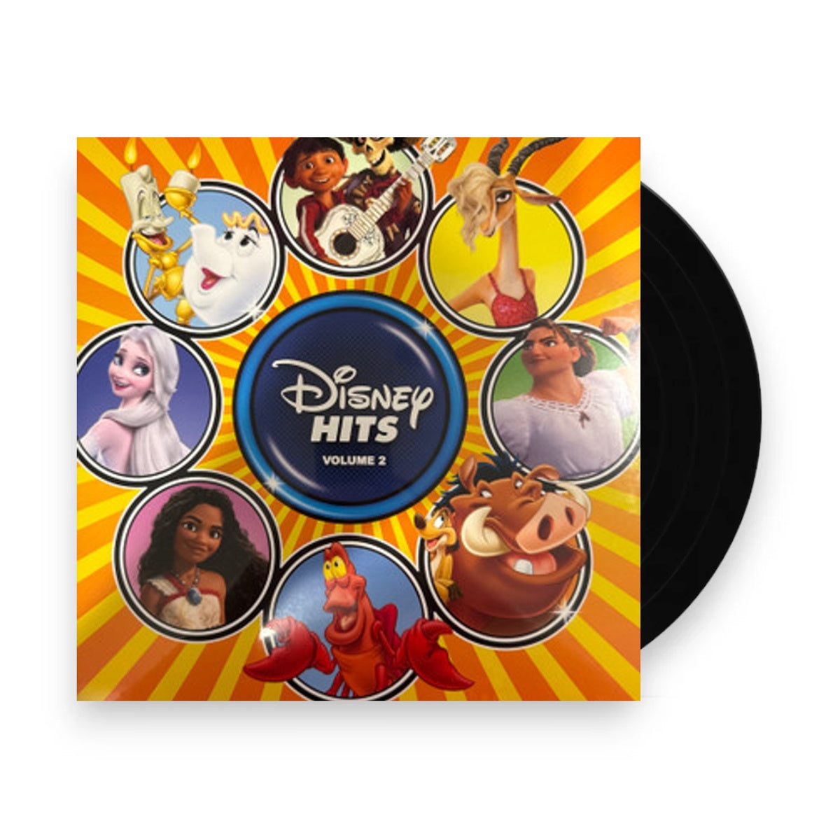 Packshot: Various Artists – Disney Hits, Volume 2 (LP Vinyl) Vinyl LP | Relix