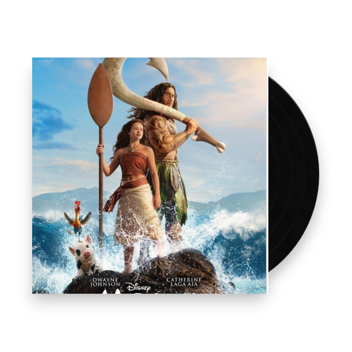 Packshot: Various Artists – Moana (Live Action, Original Motion Picture Soundtrack LP Vinyl) Vinyl LP | Relix