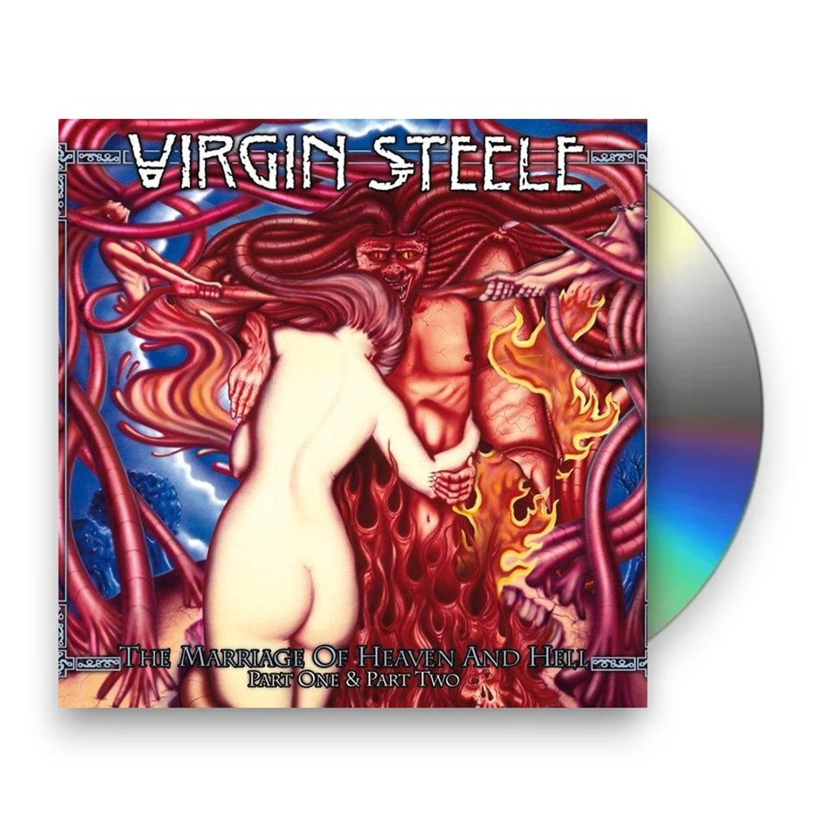Packshot: Virgin Steele – Marriage of Heaven & Hell I+Ii CD | Relix