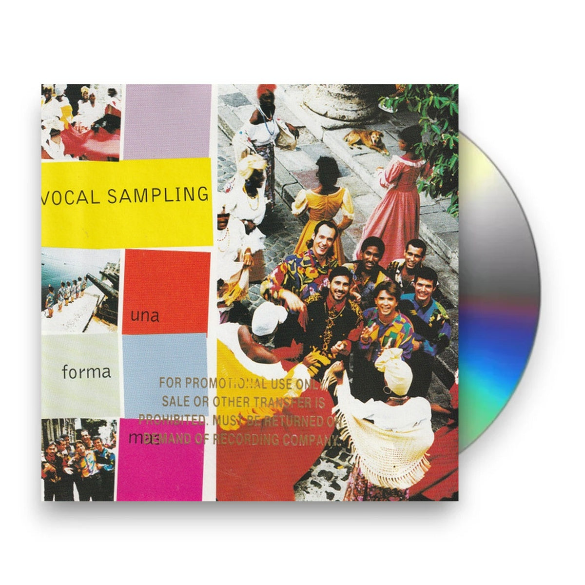 Packshot: Vocal Sampling – Una Forma Mas CD | Relix