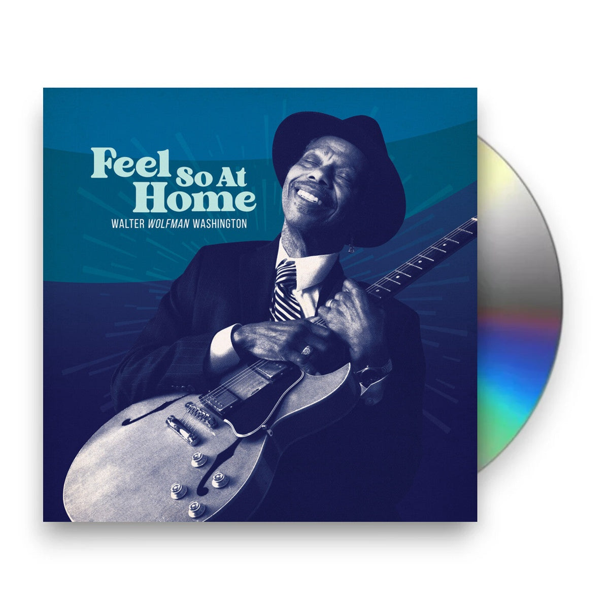 Packshot: Walter Washington  Wolfman – Feel So At Home (Deluxe, Limited Edition, Digipak CD) CD | Relix