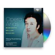 Packshot: Wang Huandong – Donizetti Bellini Rossini: Opera Arias CD | Relix