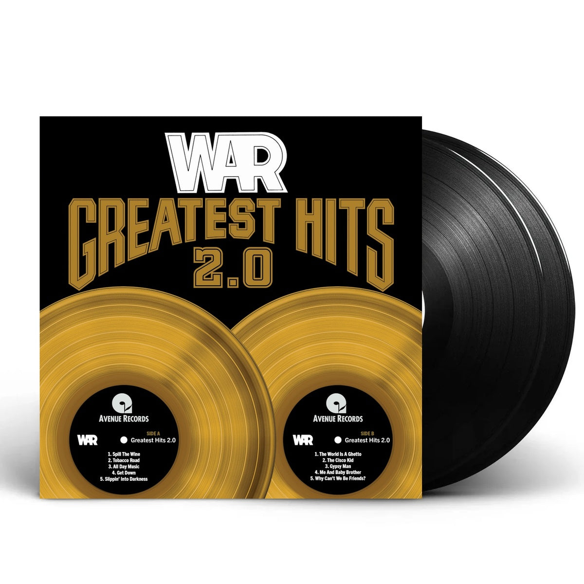 Packshot: War – Greatest Hits 2.0 Vinyl LP | Relix