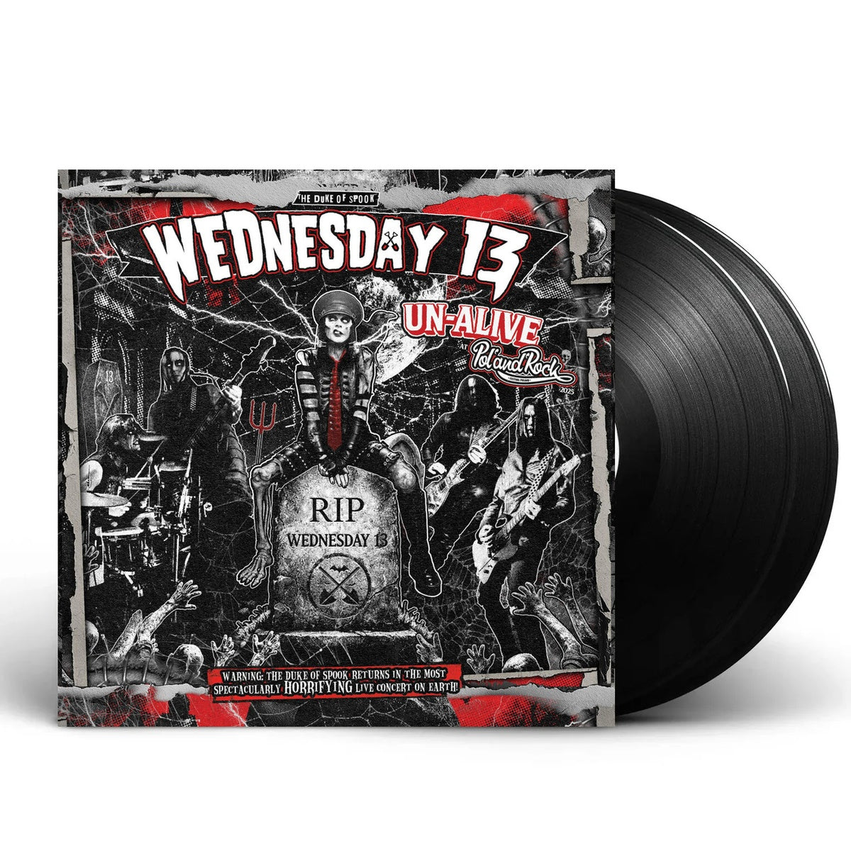 Packshot: Wednesday 13 – Un-Alive From Pol'and'rock 2025 (LP Vinyl) Vinyl LP | Relix