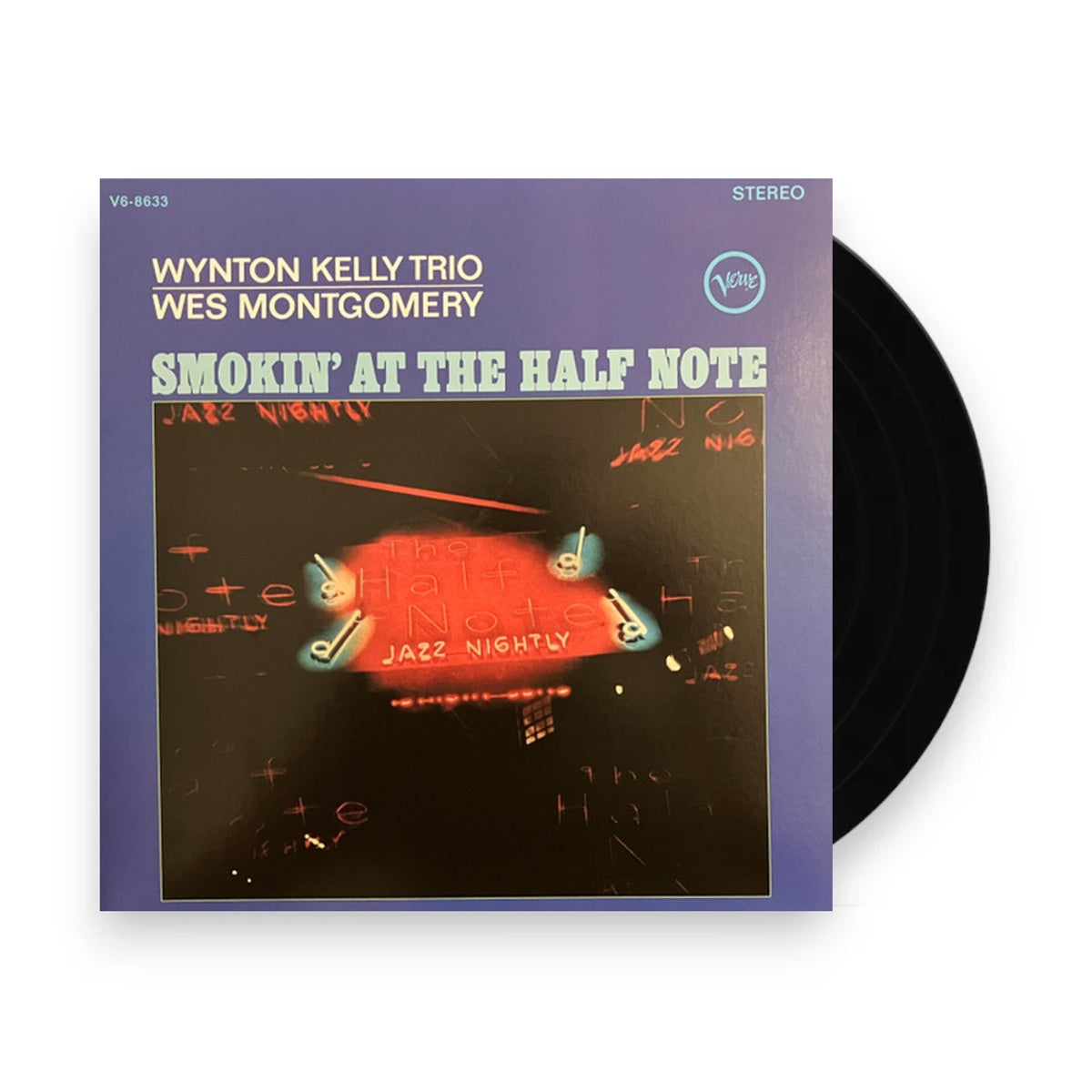 Packshot: Wes Montgomery & Wynton Kelly Trio – Smokin' At The Half Note Vinyl LP | Relix