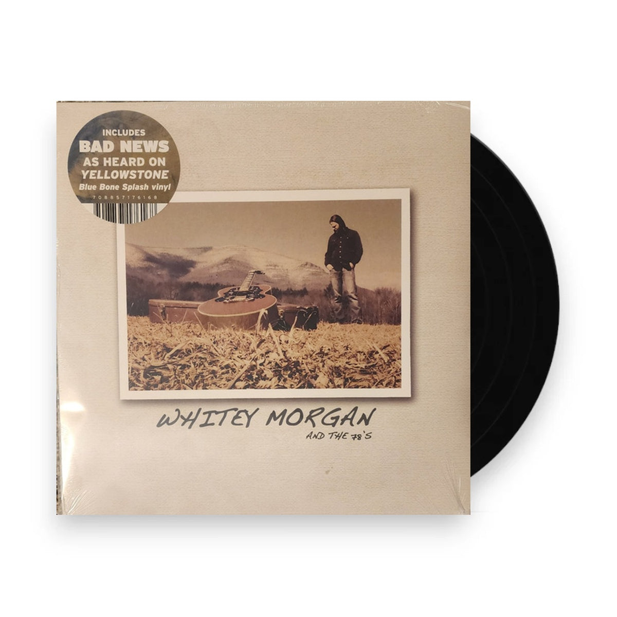 Packshot: Whitey Morgan  & The 78's – Whitey Morgan & The 78's (Blue, Colored LP Vinyl) Vinyl LP | Relix